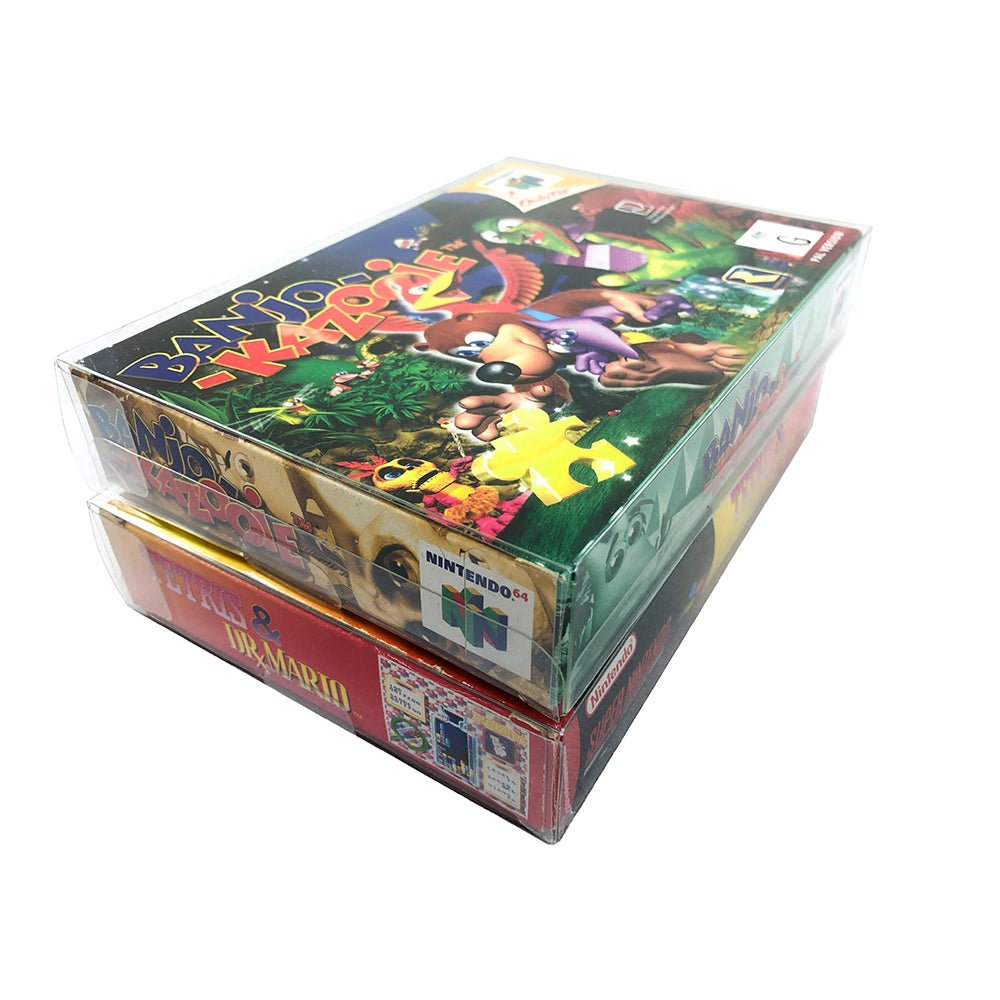 10 x Box protector voor Nintendo 64 games - Gamesellers.nl