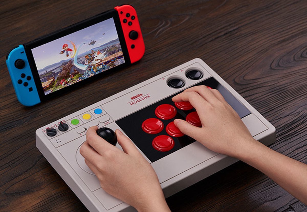 8BitDo Arcade Stick - Gamesellers.nl