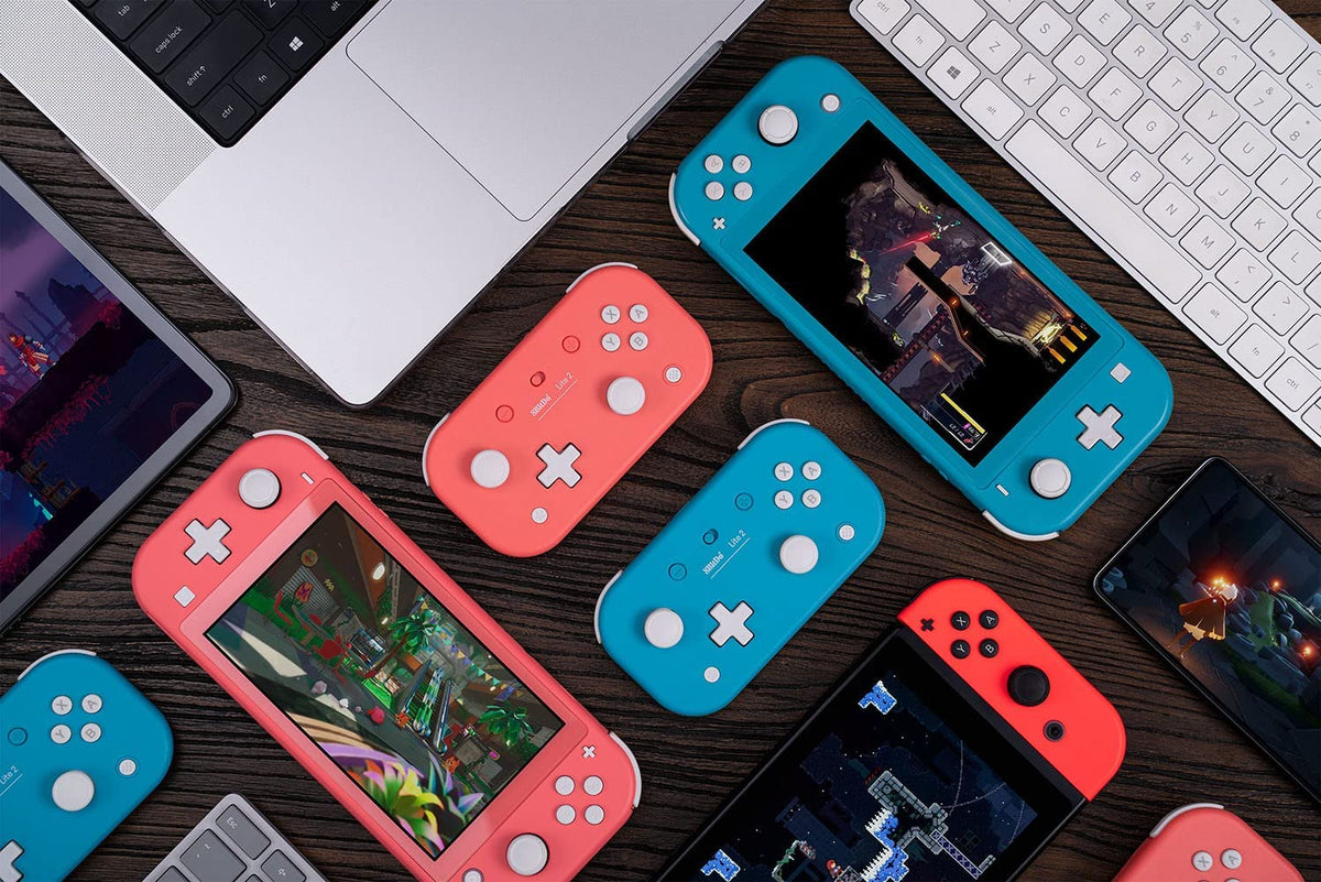 8BitDo Lite 2 bluetooth controller Turquoise - Gamesellers.nl