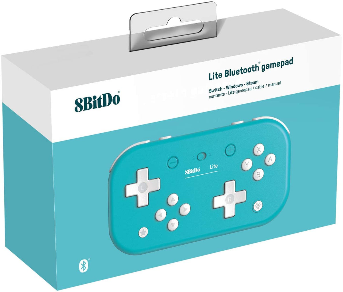 8BitDo Lite bluetooth controller Turquoise - Gamesellers.nl