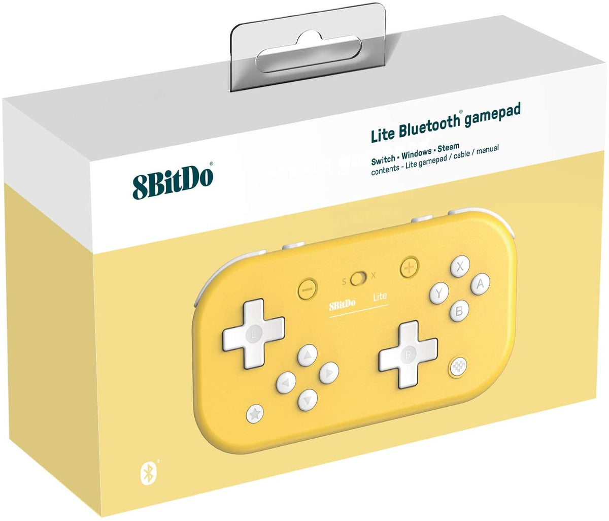 8BitDo Lite bluetooth controller Yellow - Gamesellers.nl