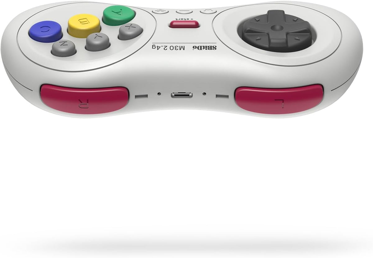 8BitDo M30 2.4Ghz wireless controller wit - Gamesellers.nl