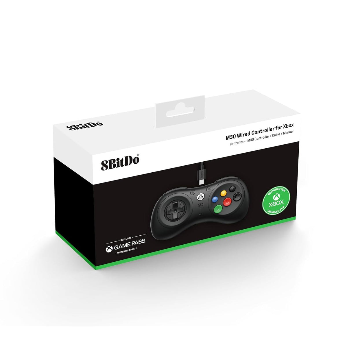 8BitDo M30 wired controller voor Xbox One, Series X|S en Windows - Gamesellers.nl