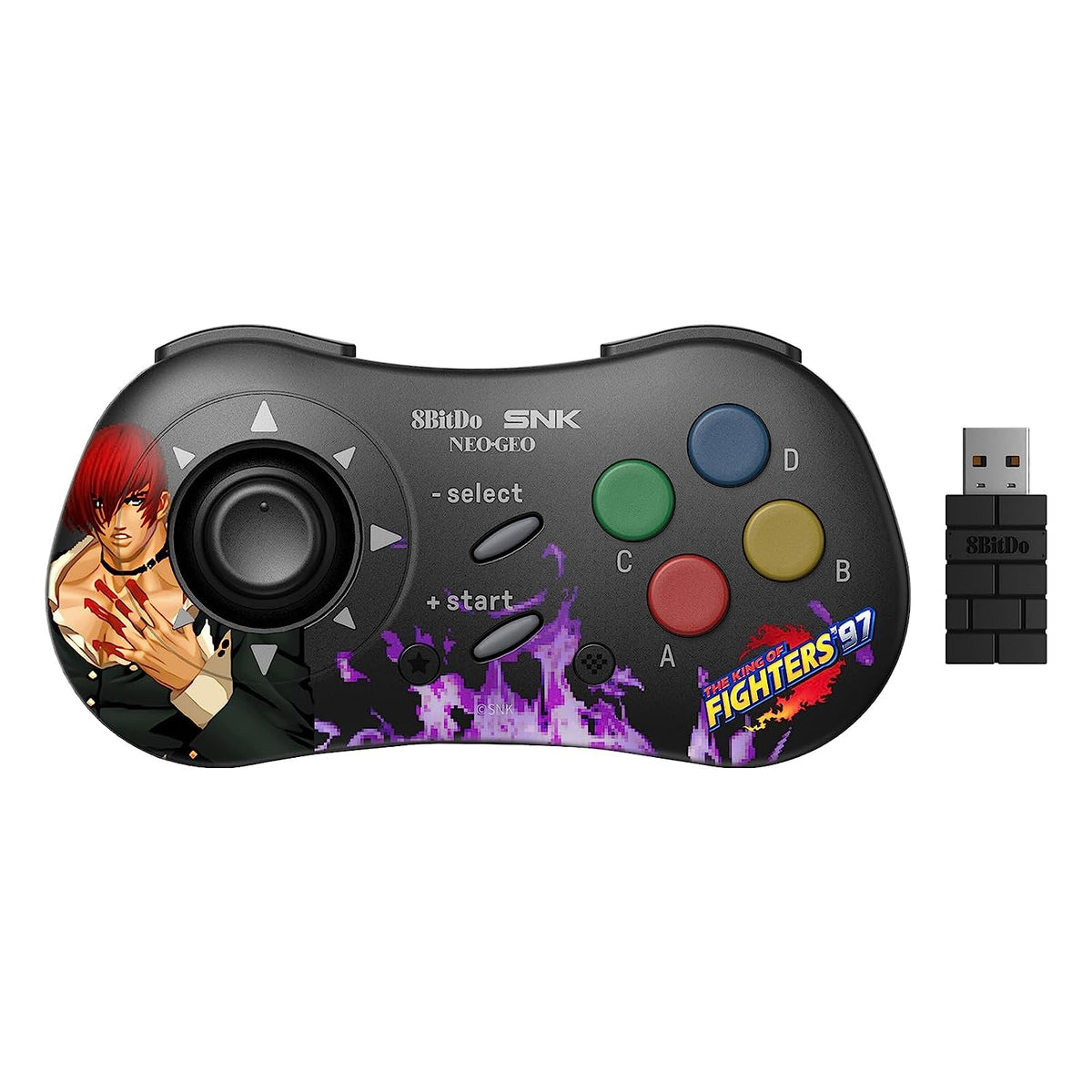 8BitDo NEOGEO Wireless controller - Official SNK license - Iori Yag limited edition - Gamesellers.nl