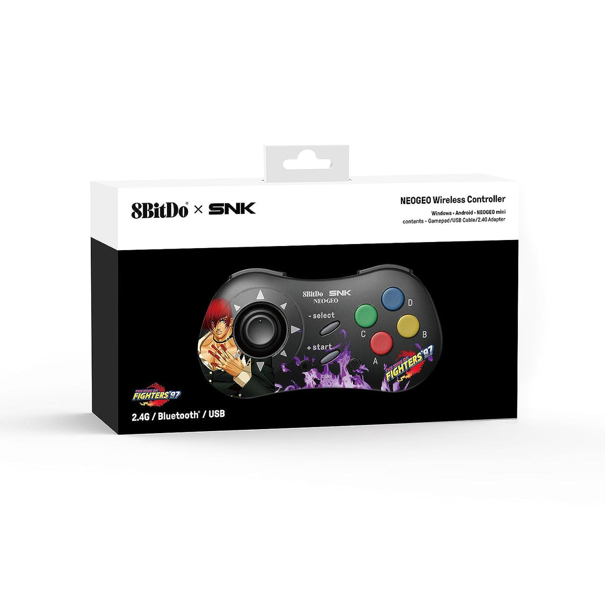 8BitDo NEOGEO Wireless controller - Official SNK license - Iori Yag limited edition - Gamesellers.nl