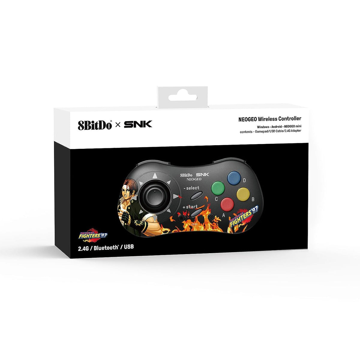 8BitDo NEOGEO Wireless controller - Official SNK license - Kyo Kusanagi limited edition - Gamesellers.nl