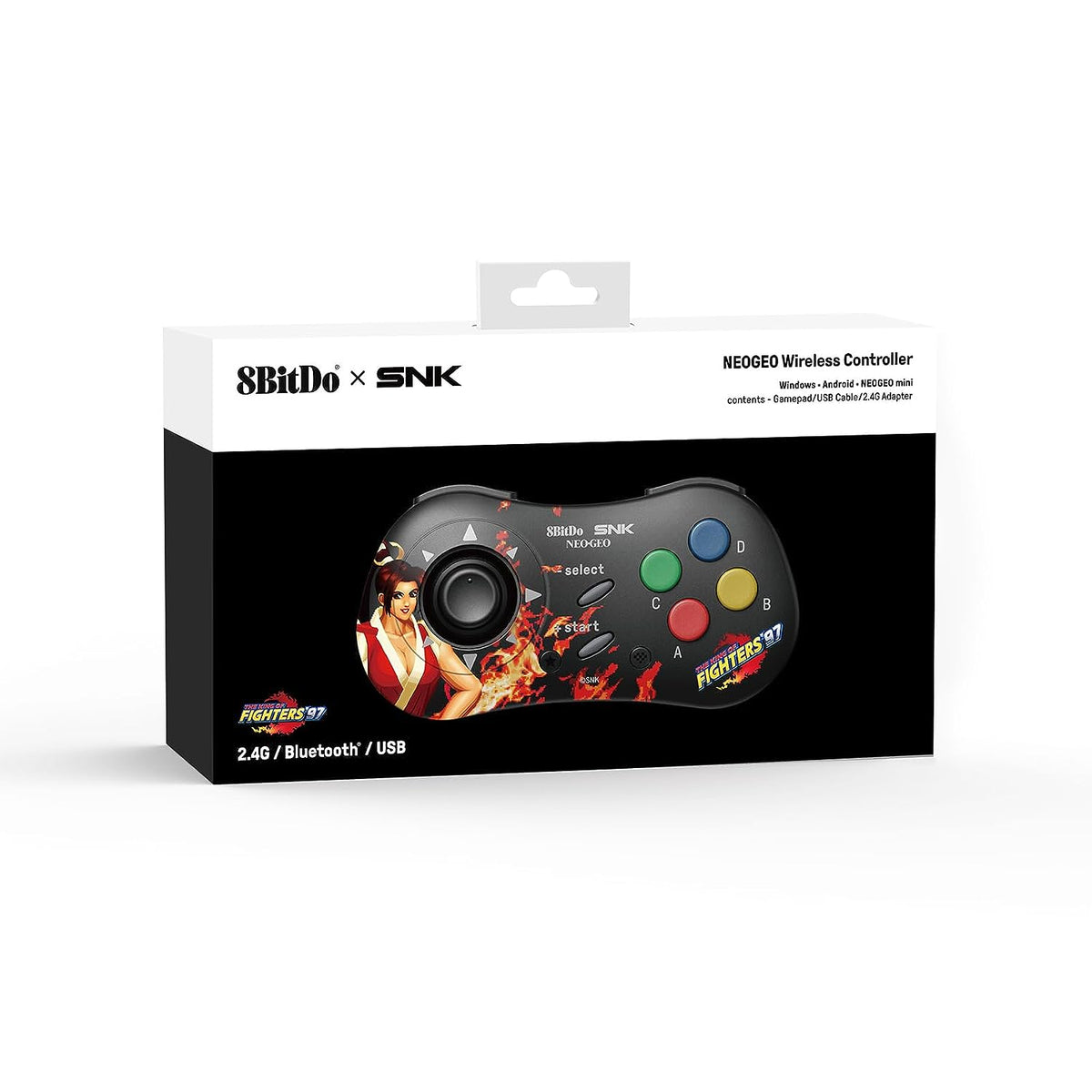 8BitDo NEOGEO Wireless controller - Official SNK license - Mai Shiranui limited edition - Gamesellers.nl