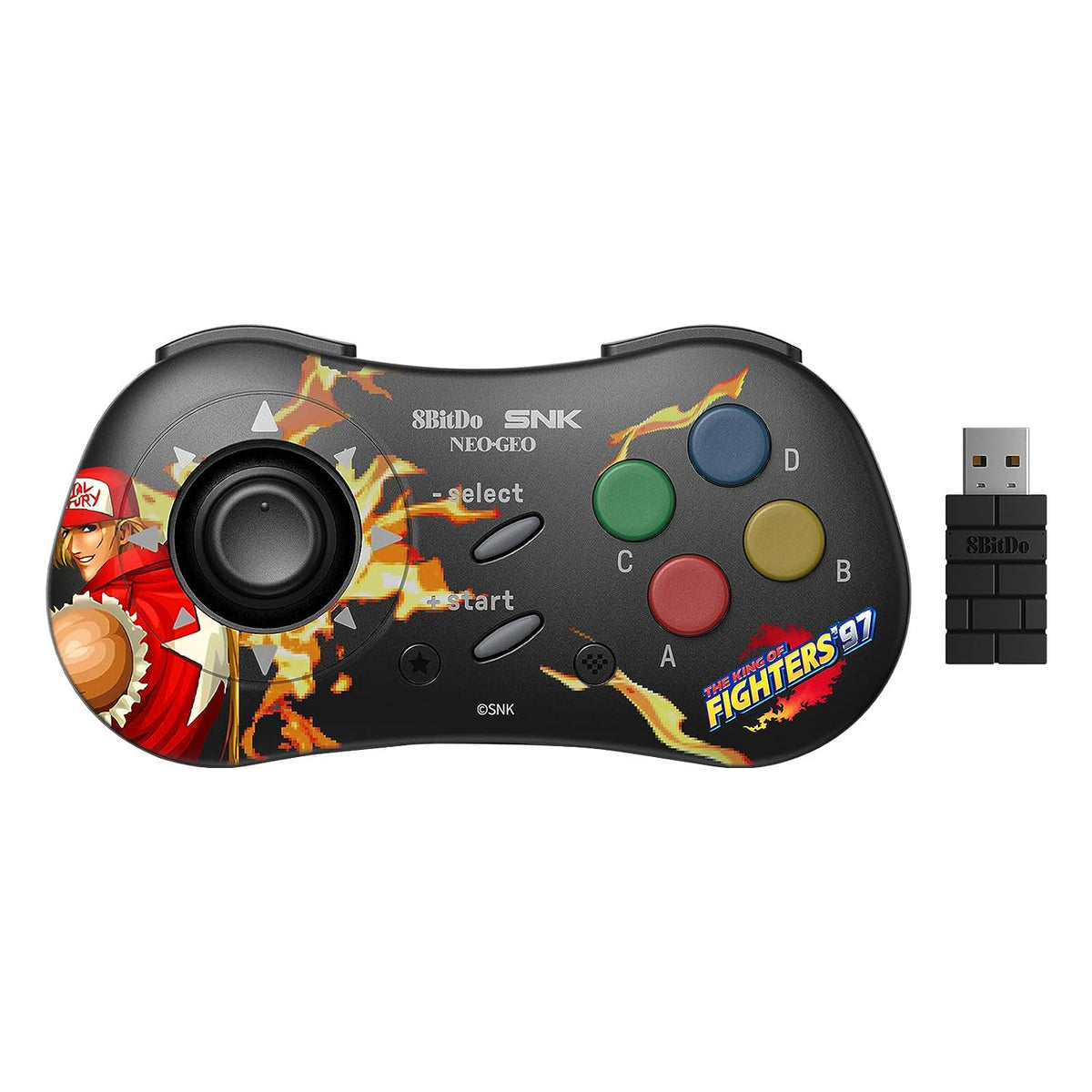 8BitDo NEOGEO Wireless controller - Official SNK license - Terry Bogard limited edition - Gamesellers.nl