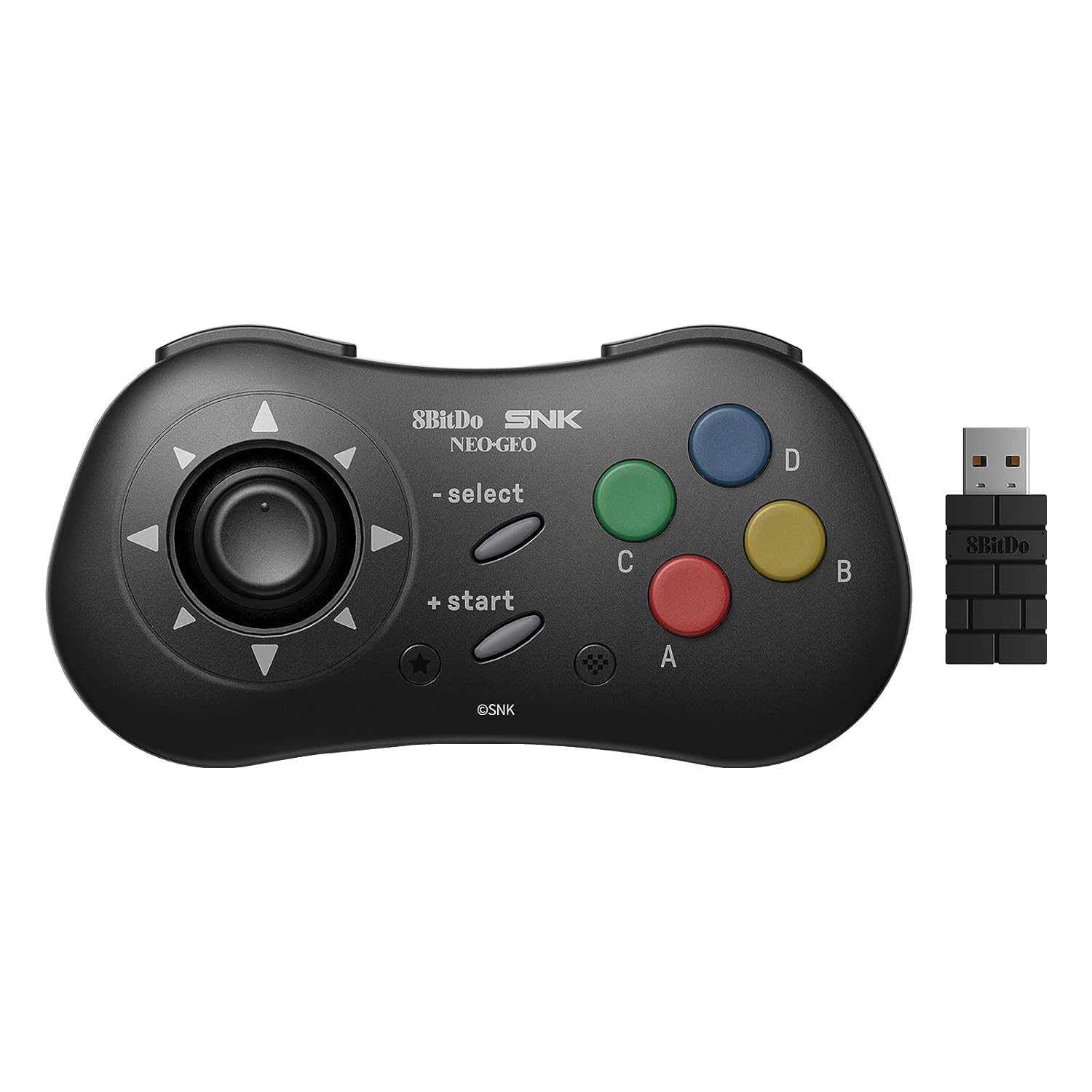 8BitDo NEOGEO Wireless controller - Official SNK license - zwart - Gamesellers.nl