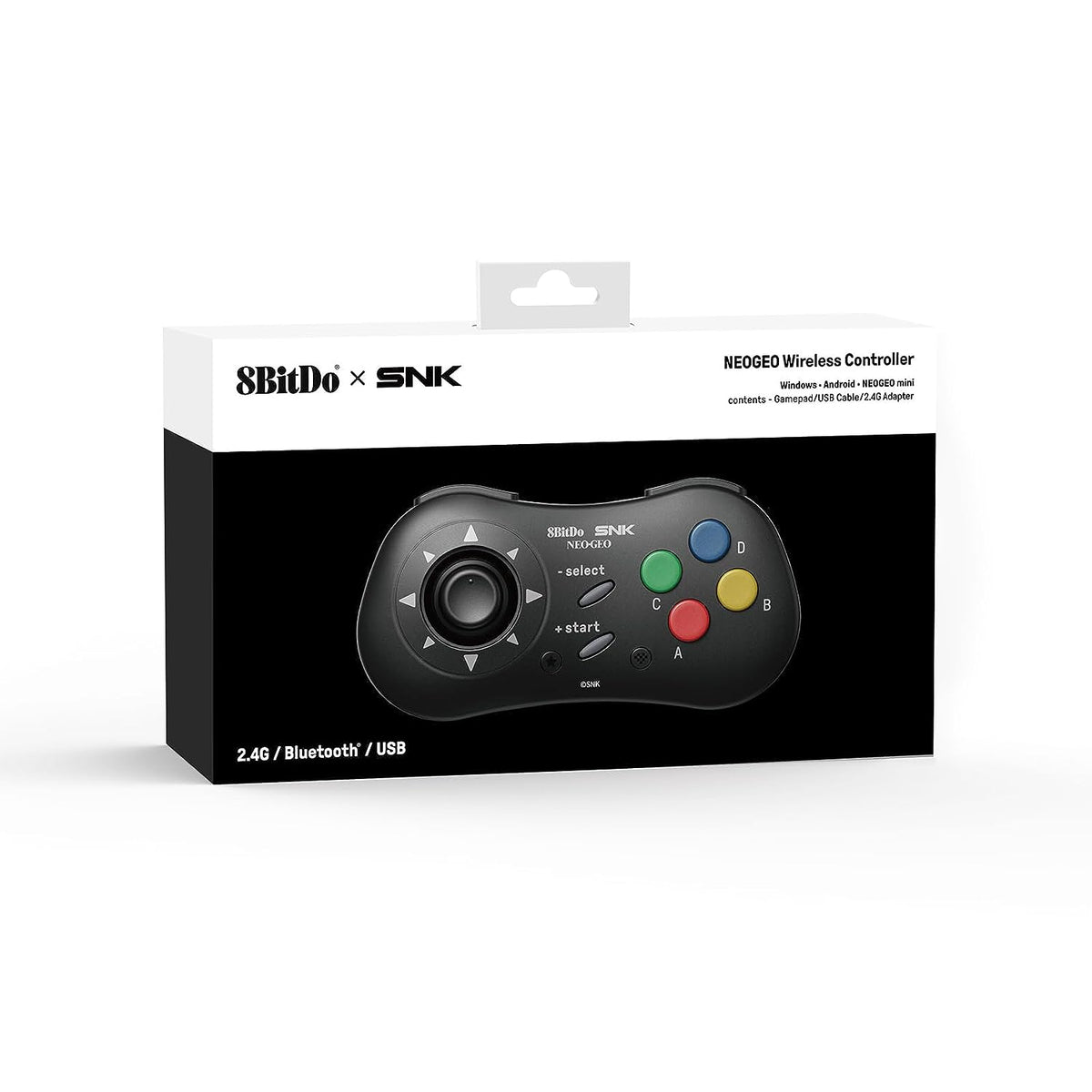 8BitDo NEOGEO Wireless controller - Official SNK license - zwart - Gamesellers.nl