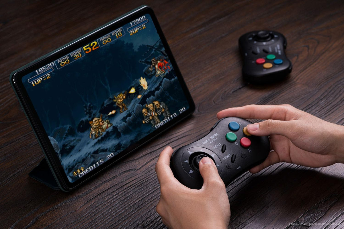 8BitDo NEOGEO Wireless controller - Official SNK license - zwart - Gamesellers.nl