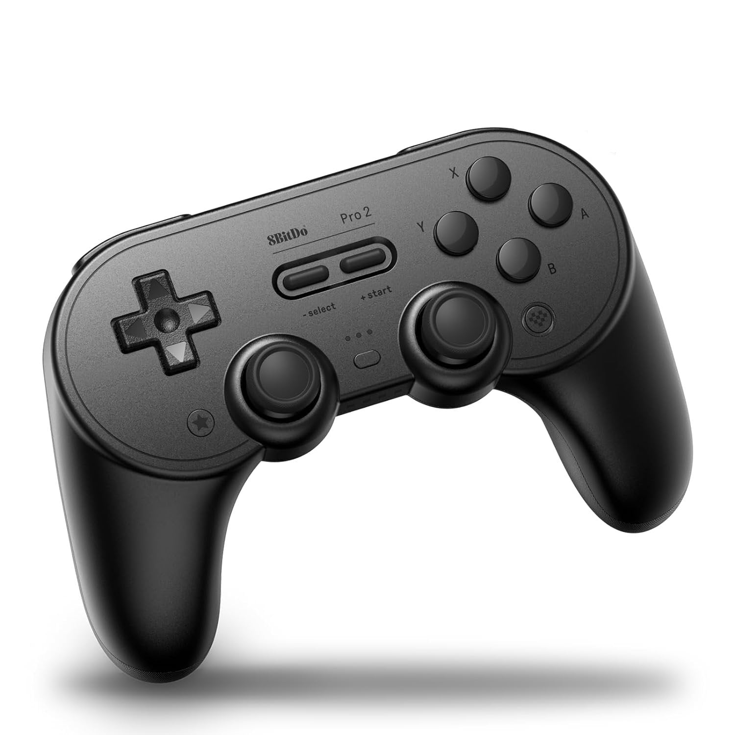 8BitDo Pro2 Hall effect Bluetooth Controller Black Edition - Gamesellers.nl