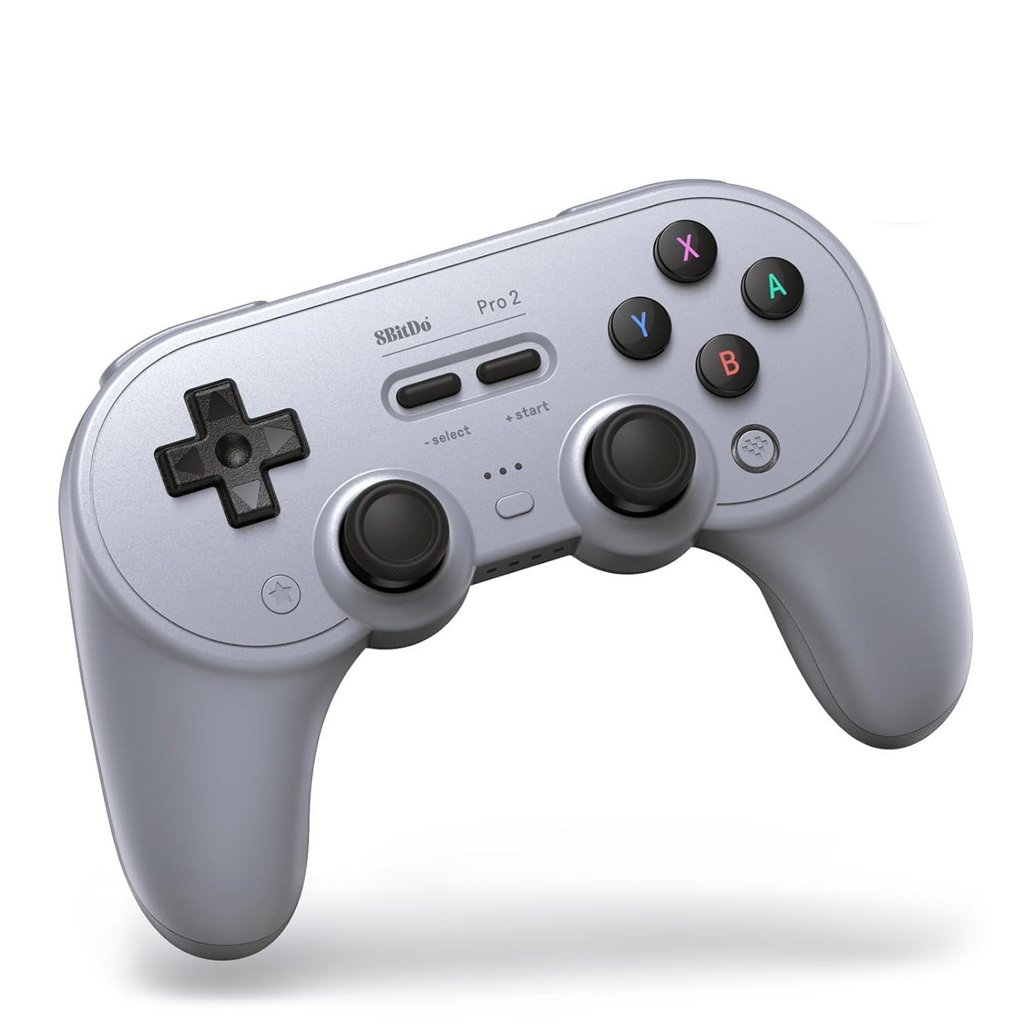 8BitDo Pro2 Hall effect Bluetooth Controller Gray Edition - Gamesellers.nl