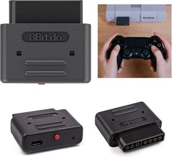 8bitdo Retro Receiver voor Super Nintendo (SNES) - Gamesellers.nl