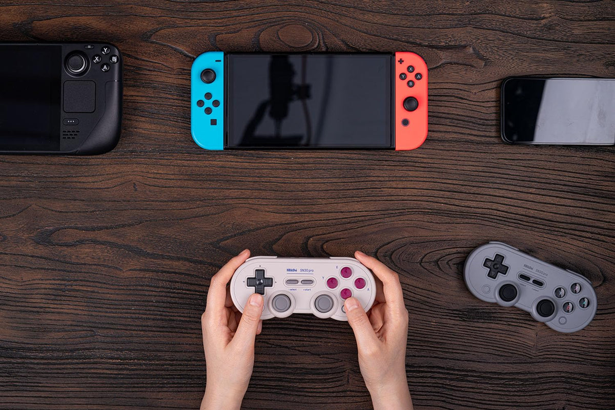 8BitDo SN30 Pro G Classic Gamepad Hall edition bluetooth controller - Gamesellers.nl