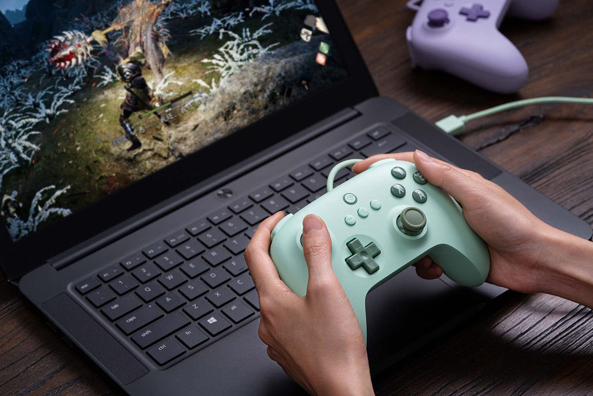 8BitDo Ultimate C wired Controller voor PC, Android, Steam deck en Pi - Gamesellers.nl