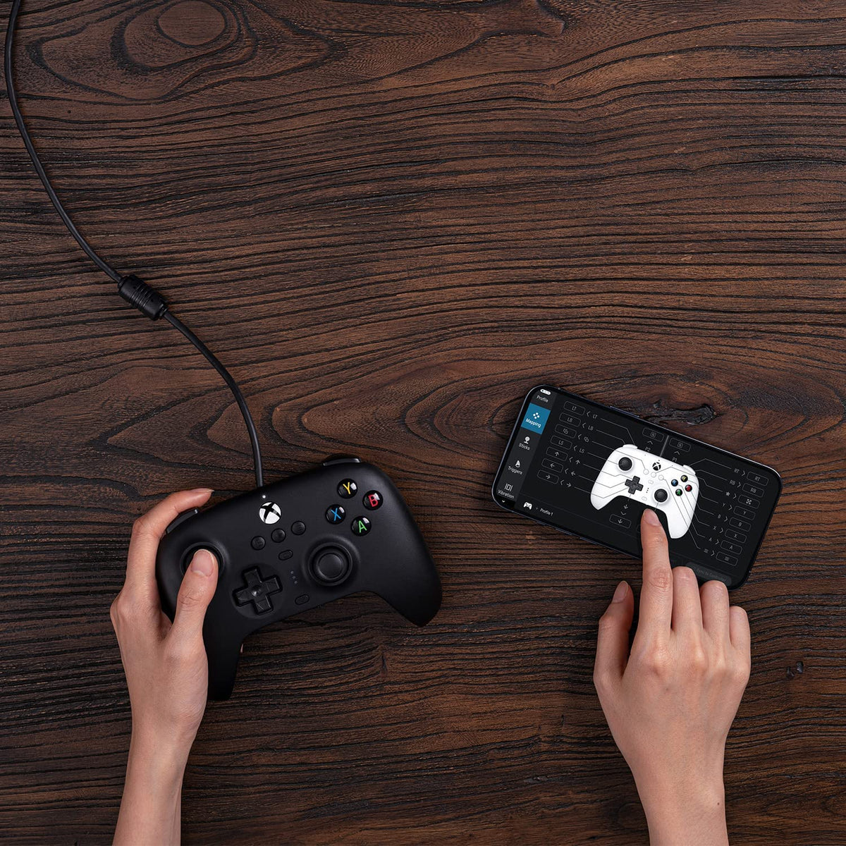 8BitDo Ultimate controller voor Xbox wired hall effect zwart - Gamesellers.nl