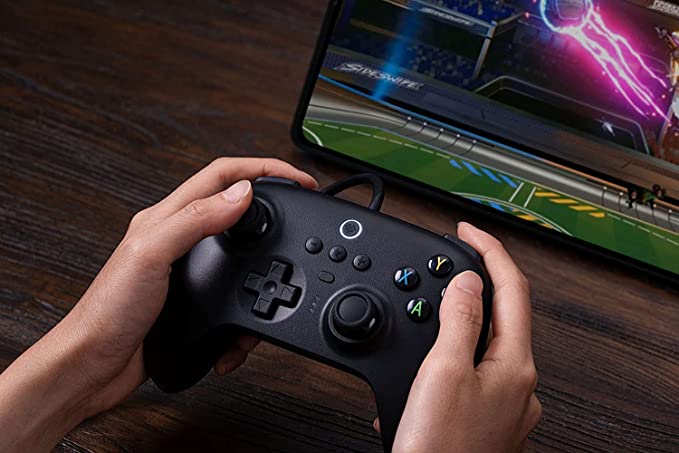 8BitDo Ultimate wired controller voor Switch, PC, Android zwart - Gamesellers.nl