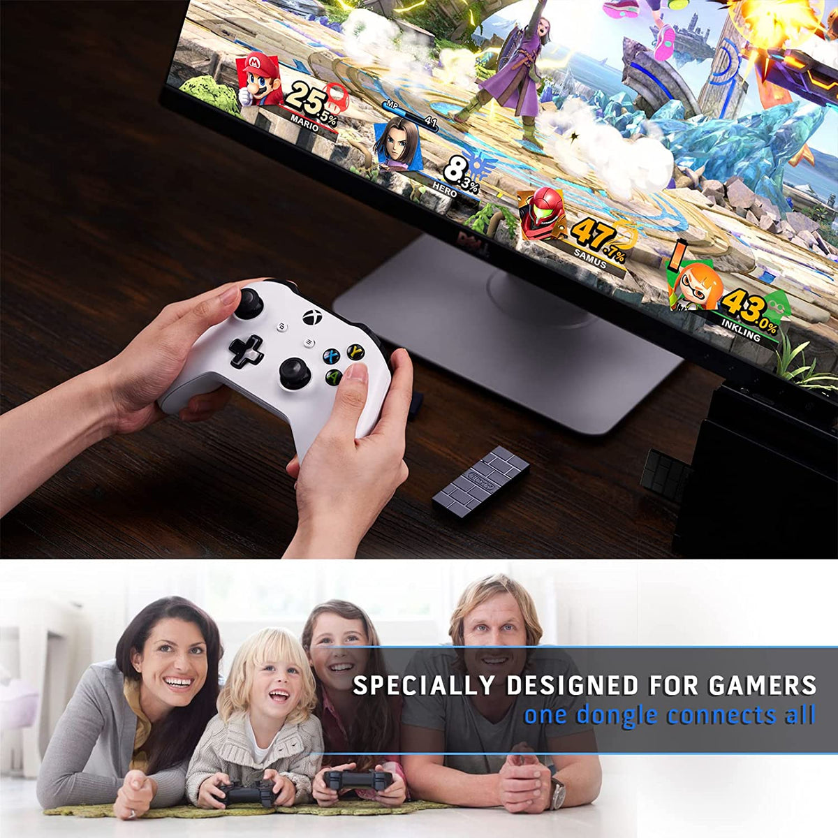 8BitDo USB Wireless Adapter 2 - Gamesellers.nl