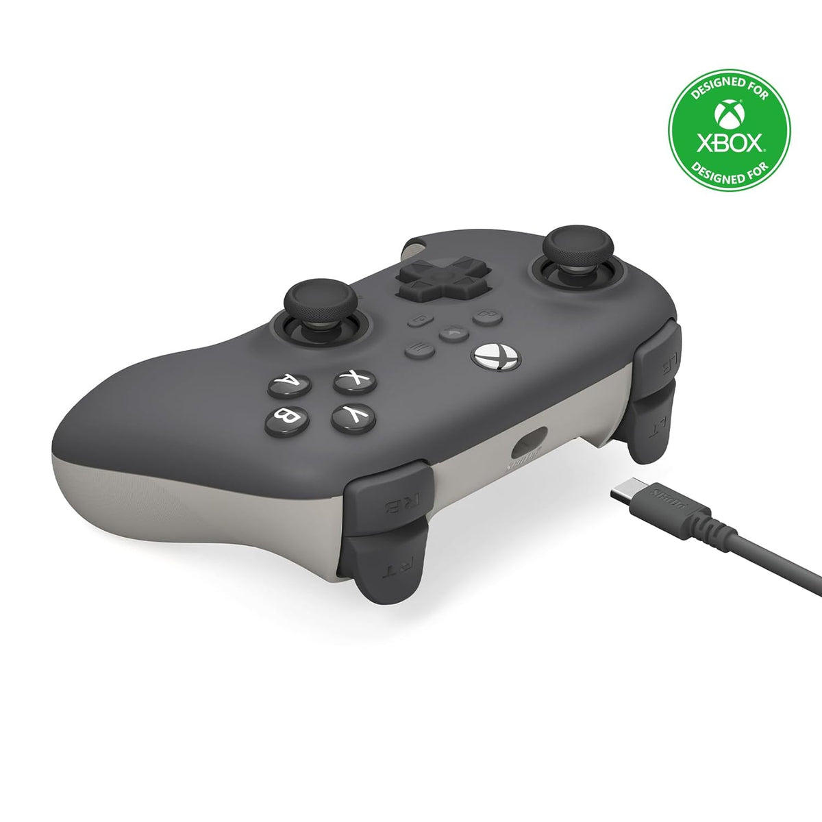 8BitDo wired Ultimate C controller met hall sensor voor Xbox dark grey - Gamesellers.nl