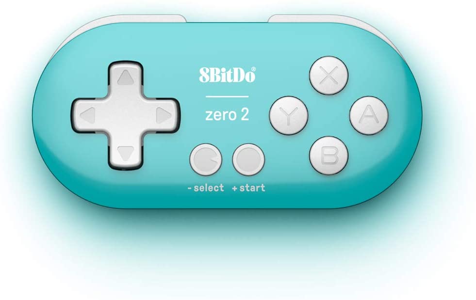 8BitDo Zero 2 bluetooth controller Turquoise Edition - Gamesellers.nl