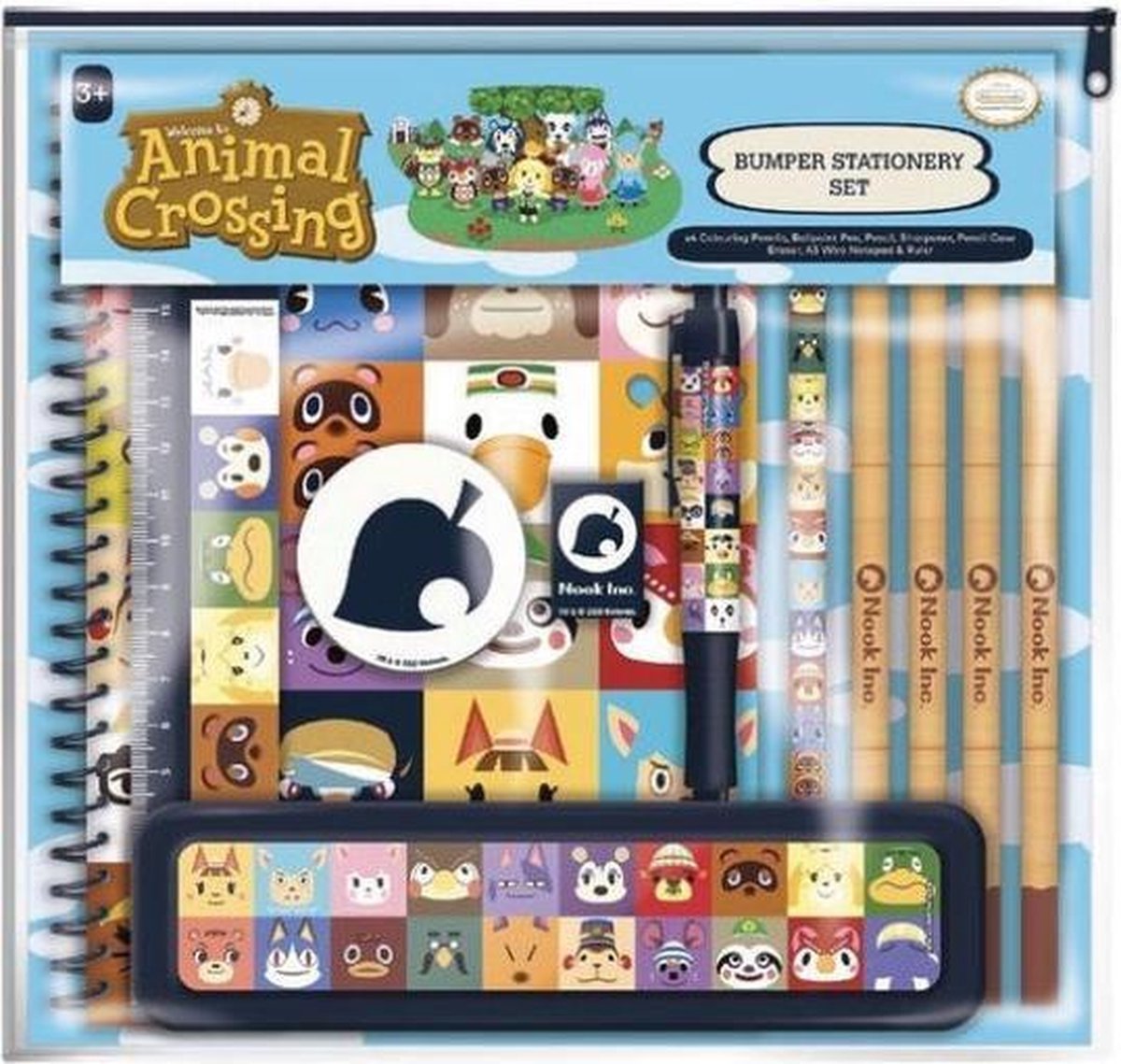 Animal Crossing Super Bumper schrijfset - Gamesellers.nl