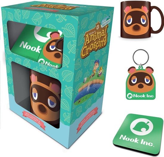 Animal Crossing Tom Nook gift set - Gamesellers.nl