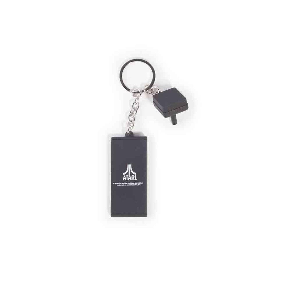 Atari console &amp; joystick 3D keychain - Gamesellers.nl