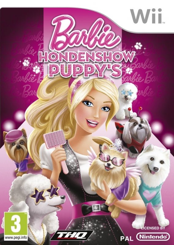 Barbie hondenshow puppy&#39;s - Gamesellers.nl