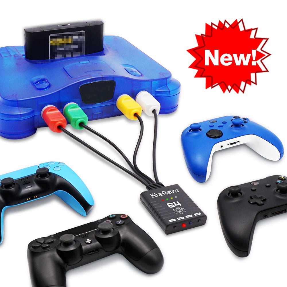 BlueRetro adapter voor Nintendo 64 - Gamesellers.nl