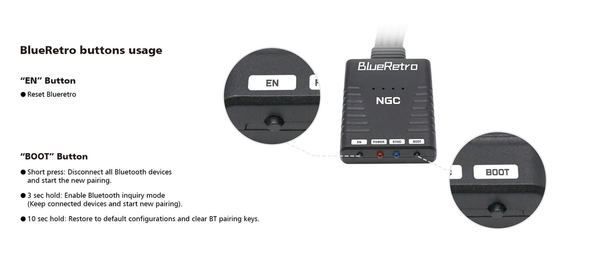 BlueRetro adapter voor Nintendo Gamecube - Gamesellers.nl