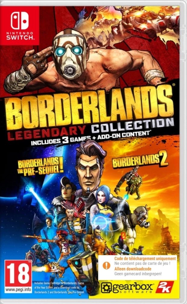 Borderlands Legendary Collection (downloadcode in box) - Gamesellers.nl