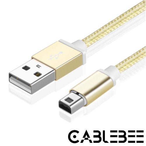 Cablebee USB lader voor Nintendo 2DS / 3DS / DSi - gold - Gamesellers.nl