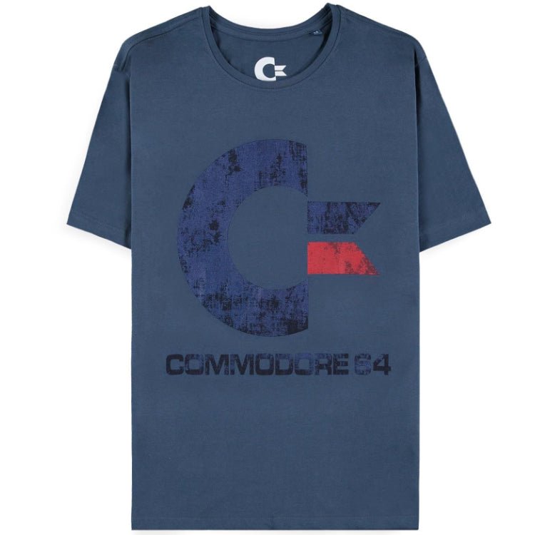 Commodore 64 Tonal logo Men&#39;s T-shirt - Gamesellers.nl