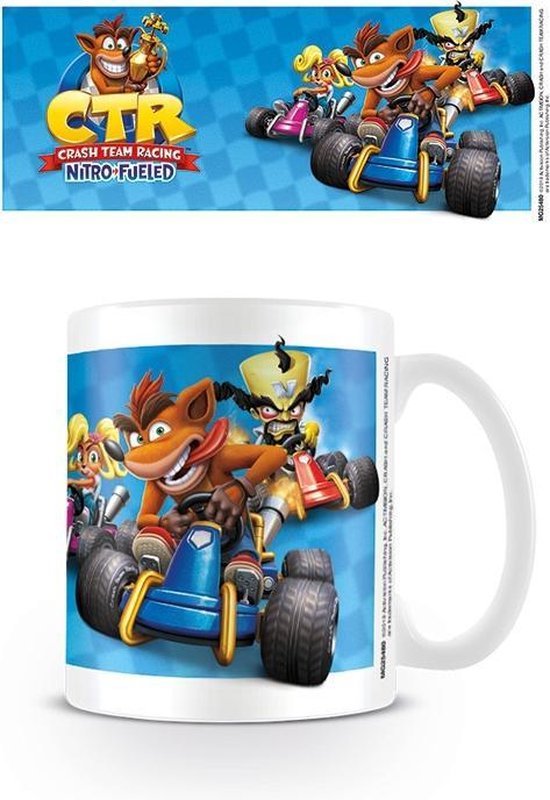 Crash Team Racing race mug - Gamesellers.nl