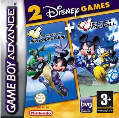 Disney Sports skateboarding + football (losse cassette) - Gamesellers.nl