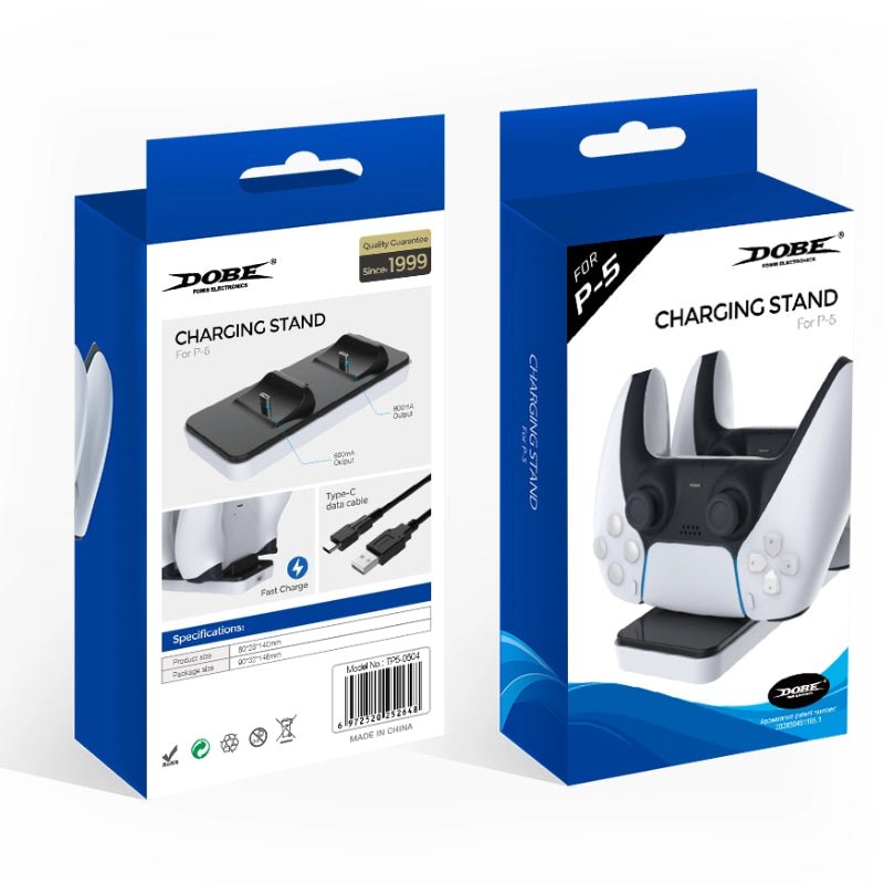 Dobe charging dock / oplaadstation voor Playstation 5 - Gamesellers.nl