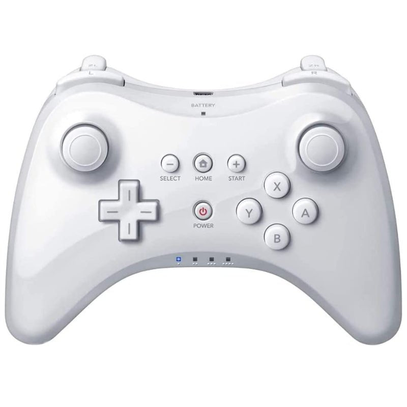 Draadloze Pro controller voor Nintendo Wii U 3rd party wit - Gamesellers.nl