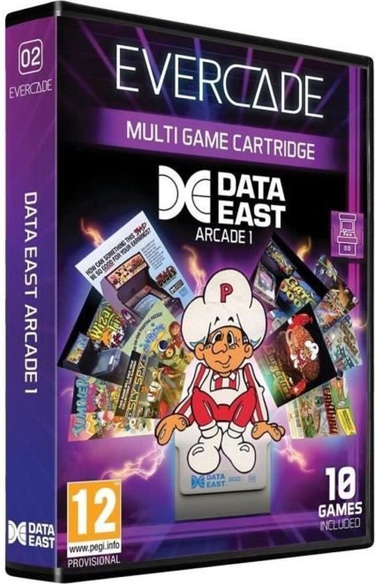 Evercade Data East Arcade Cartridge 1 - Gamesellers.nl