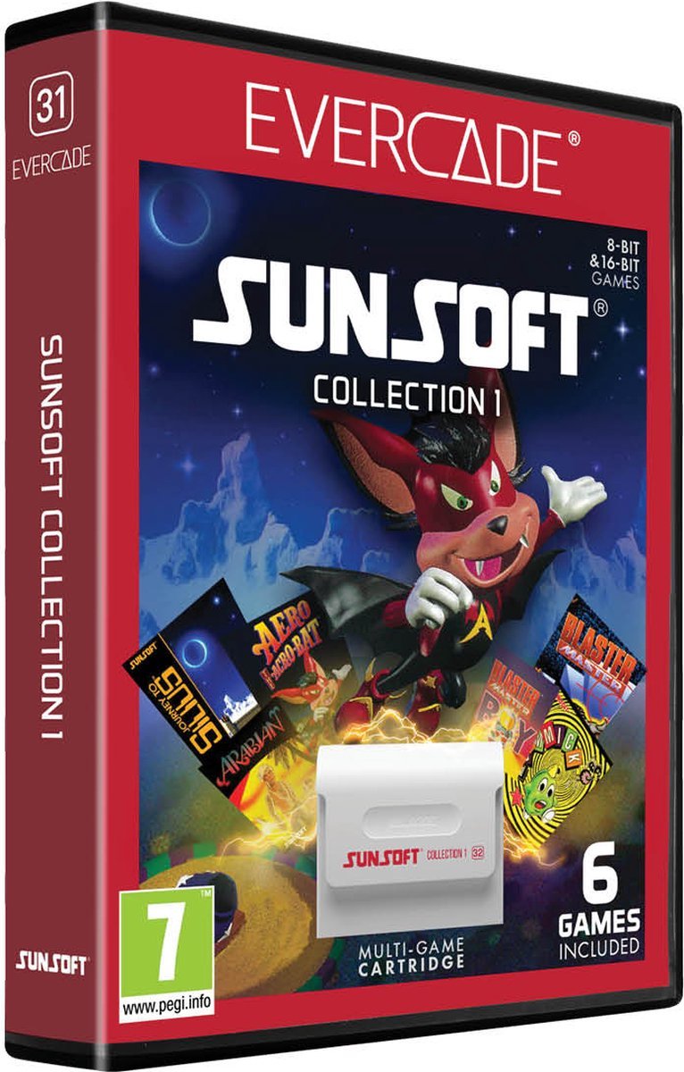 Evercade Sunsoft Collection 1 - Gamesellers.nl