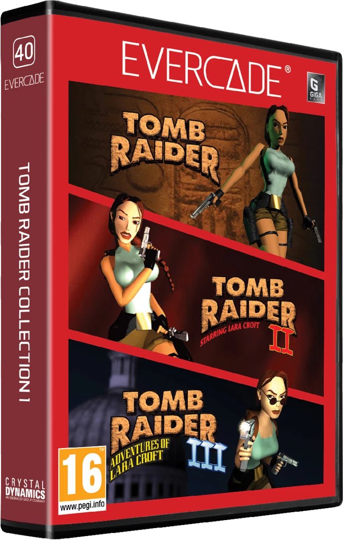 Evercade Tomb Raider giga cart collection 1 - Gamesellers.nl