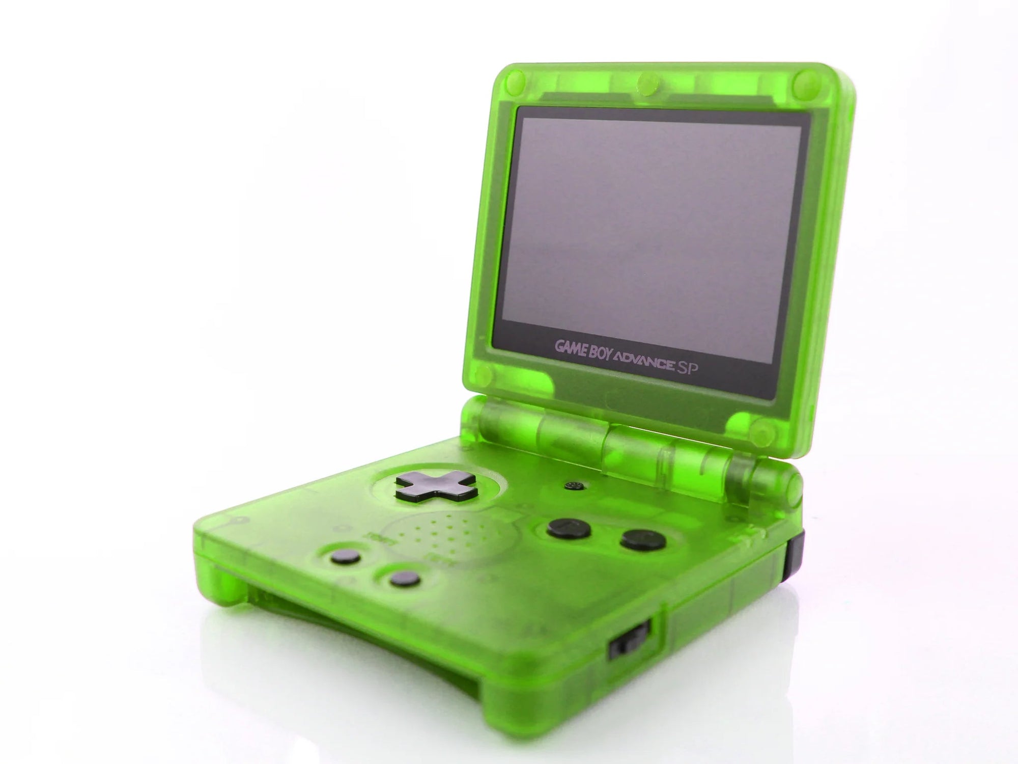 Gameboy Advance SP green transparent - Gamesellers.nl