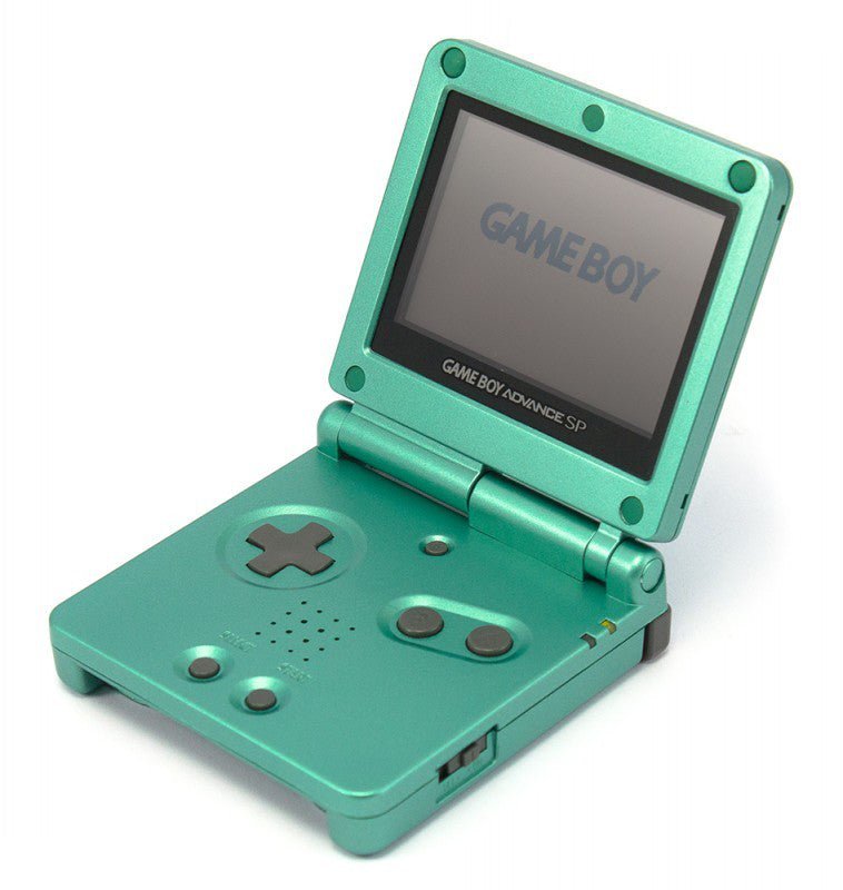 Gameboy Advance SP pearl green - Gamesellers.nl