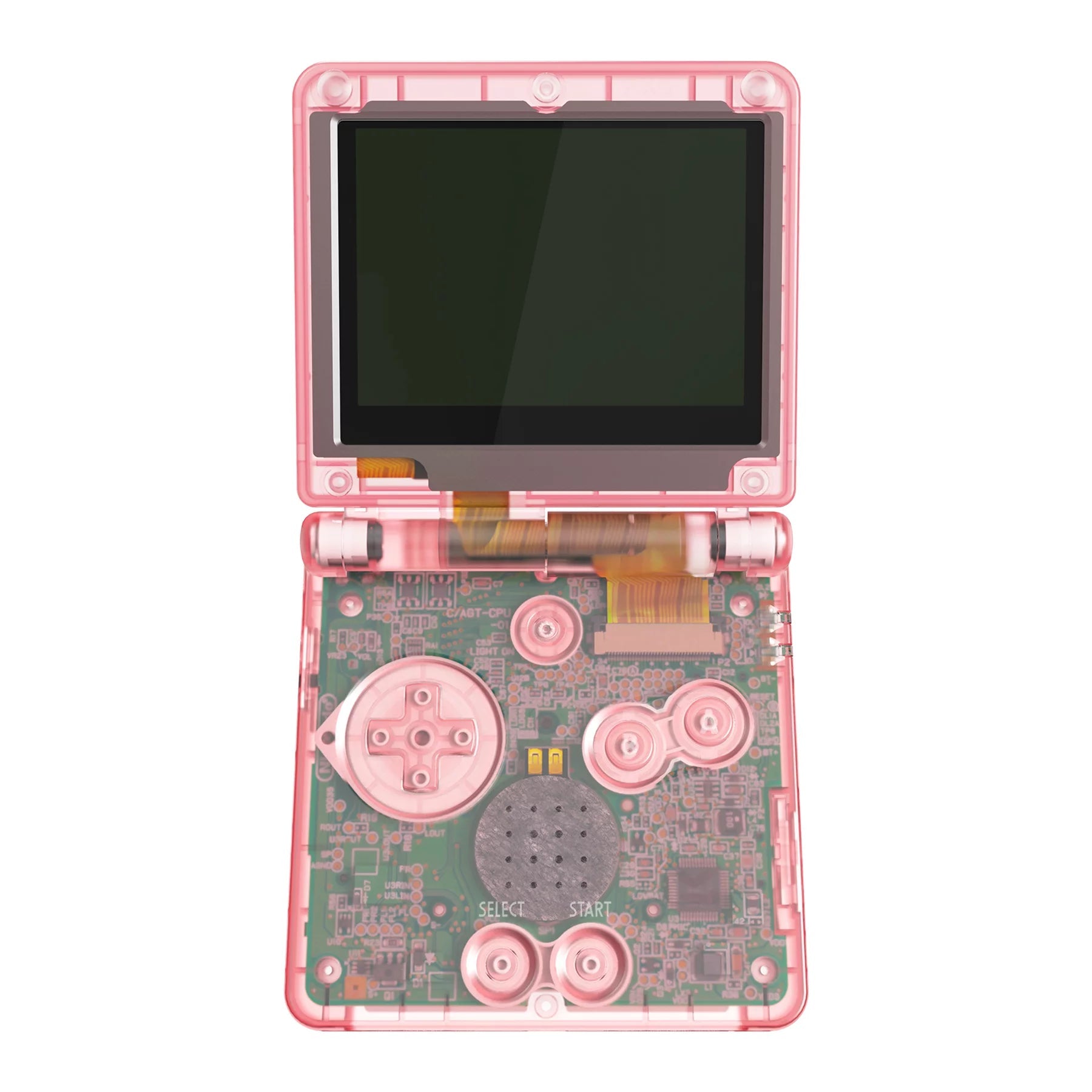 Gameboy Advance SP pink transparent - Gamesellers.nl