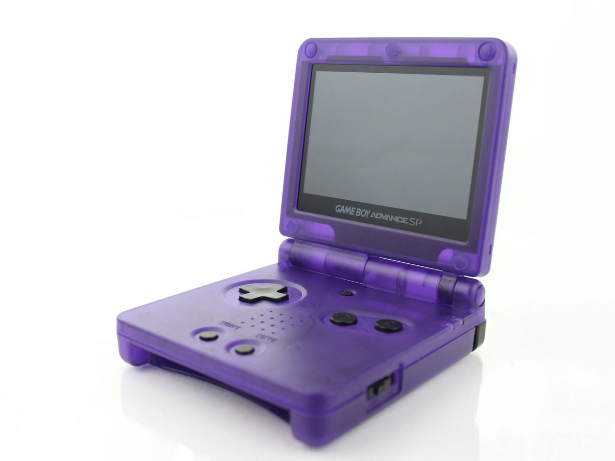 Gameboy Advance SP purple transparent - Gamesellers.nl