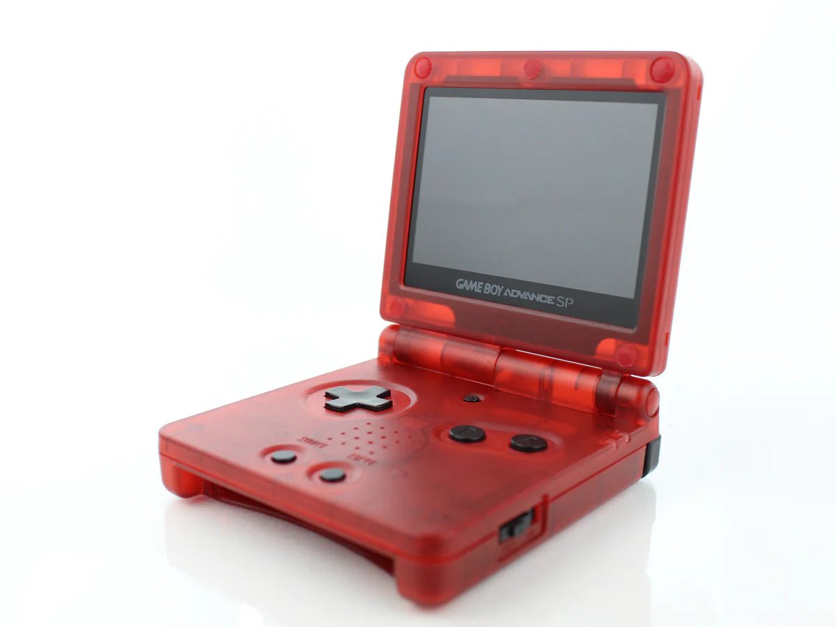 Gameboy Advance SP red transparent - Gamesellers.nl