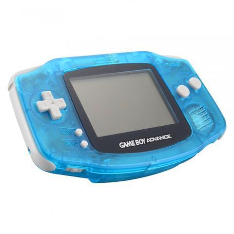 Gameboy Advance Transparant Blue - Gamesellers.nl