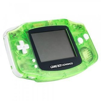 Gameboy Advance Transparant Green - Gamesellers.nl