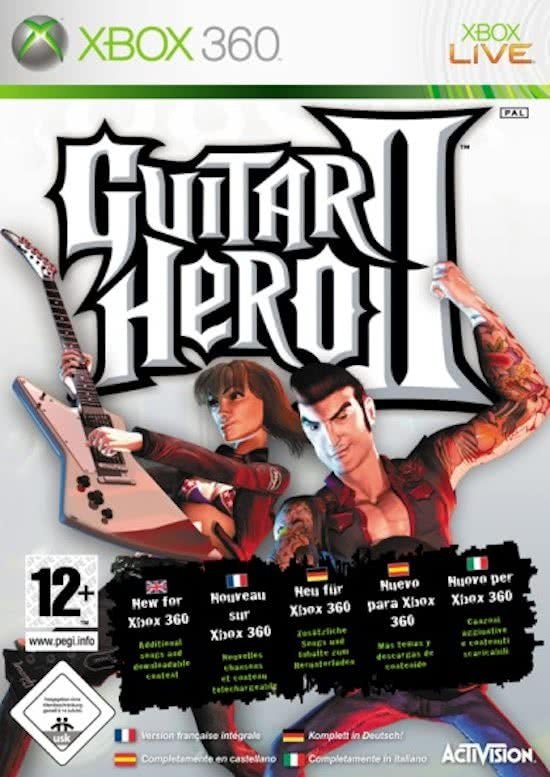 Guitar hero 2 (alleen game) - Gamesellers.nl