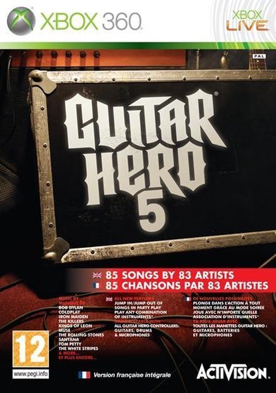 Guitar hero 5 (alleen game) - Gamesellers.nl